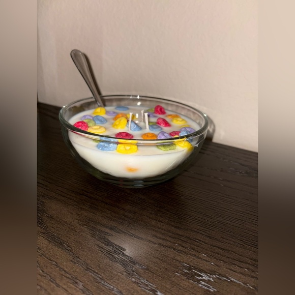 Homemade Realistic 16oz Cereal Bowl Candle - Picture 3 of 5